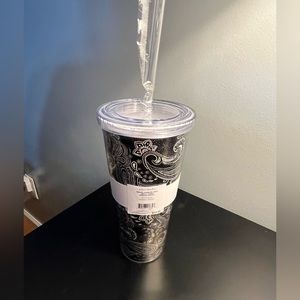 Vera Bradley 24 oz travel tumbler. NWT